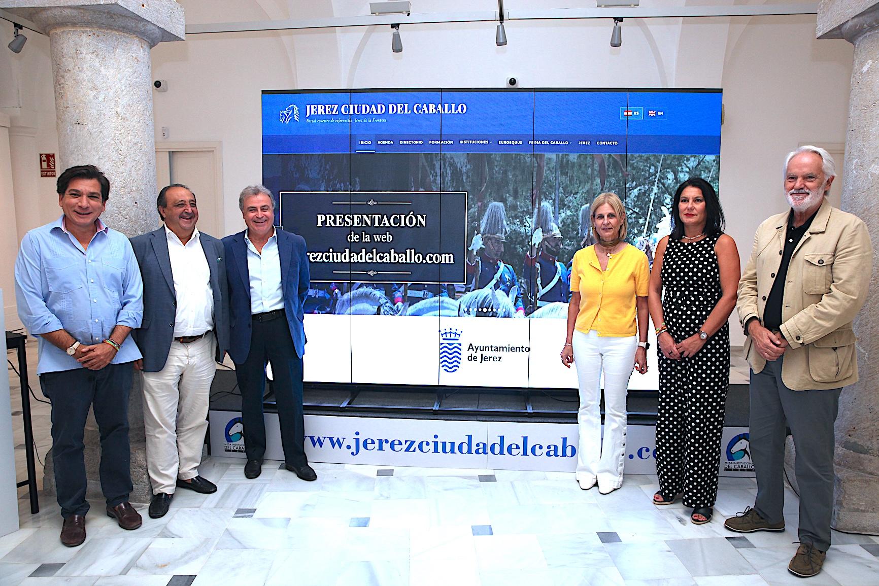 Presentada la nueva web 'Jerez Ciudad del Caballo'