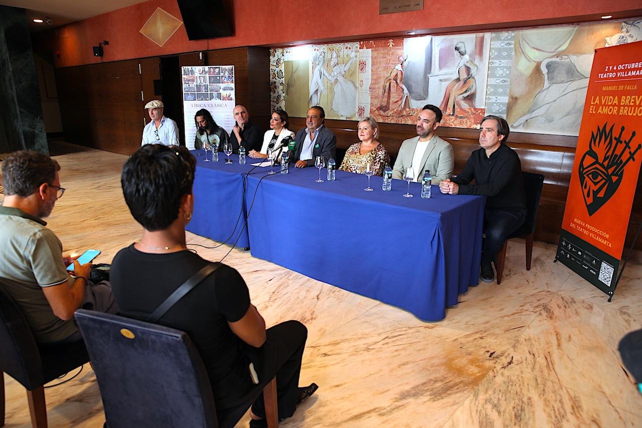 El Teatro Villamarta de Jerez estrena una nueva producción lírica de 'El amor brujo' y 'La vida breve' de Manuel de Falla