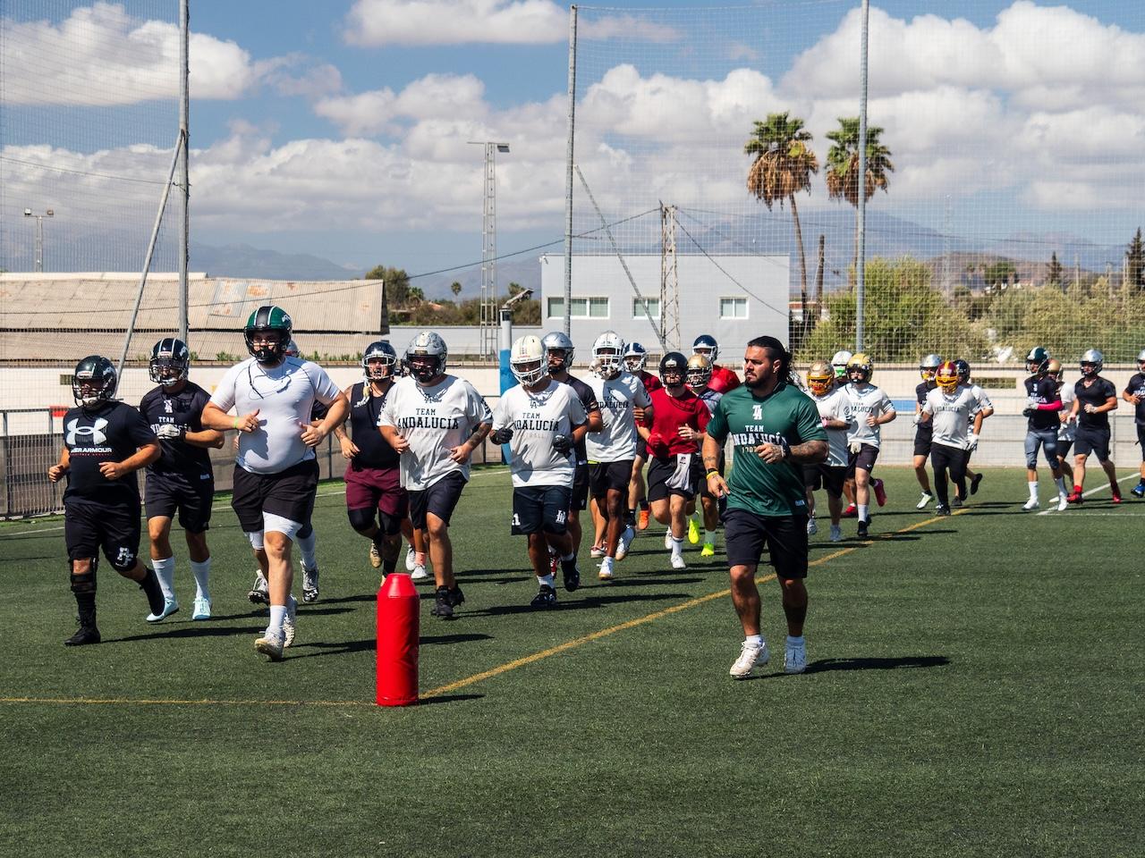 Team Andalucía organiza el III Clínic de Fútbol Americano en la Pradera Hípica de Chapín