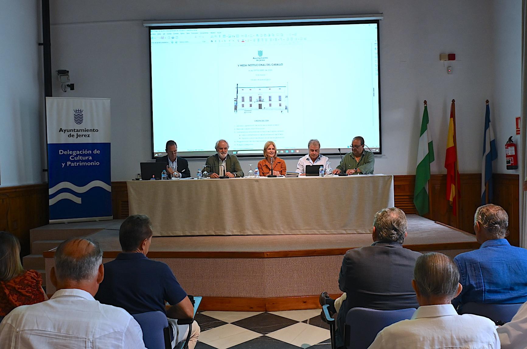 La Mesa Institucional del Caballo de Jerez realiza una evaluación positiva de la pasada Feria 