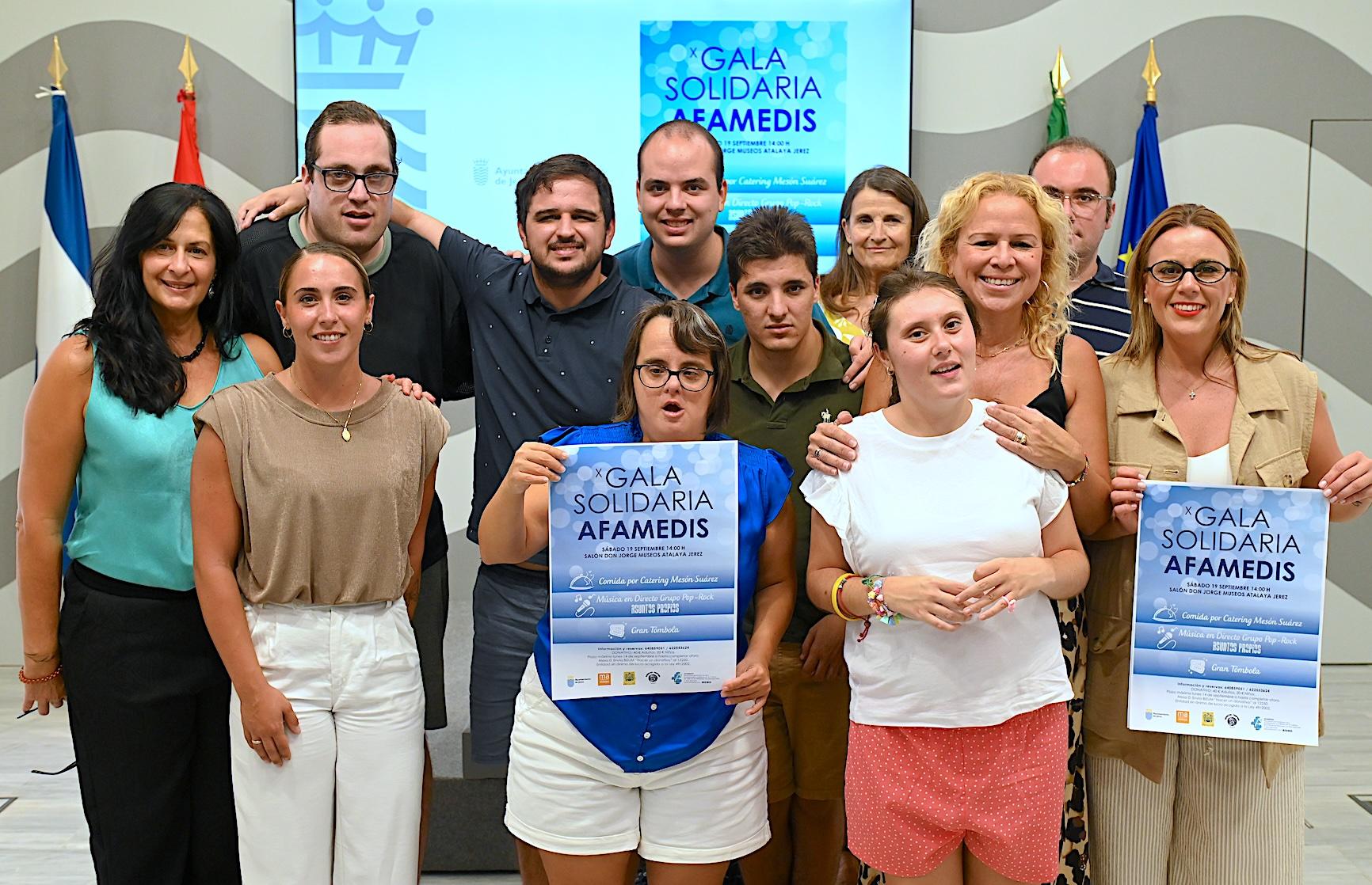 Afamedis celebra en los Museos de La Atalaya de Jerez su tradicional Gala Solidaria