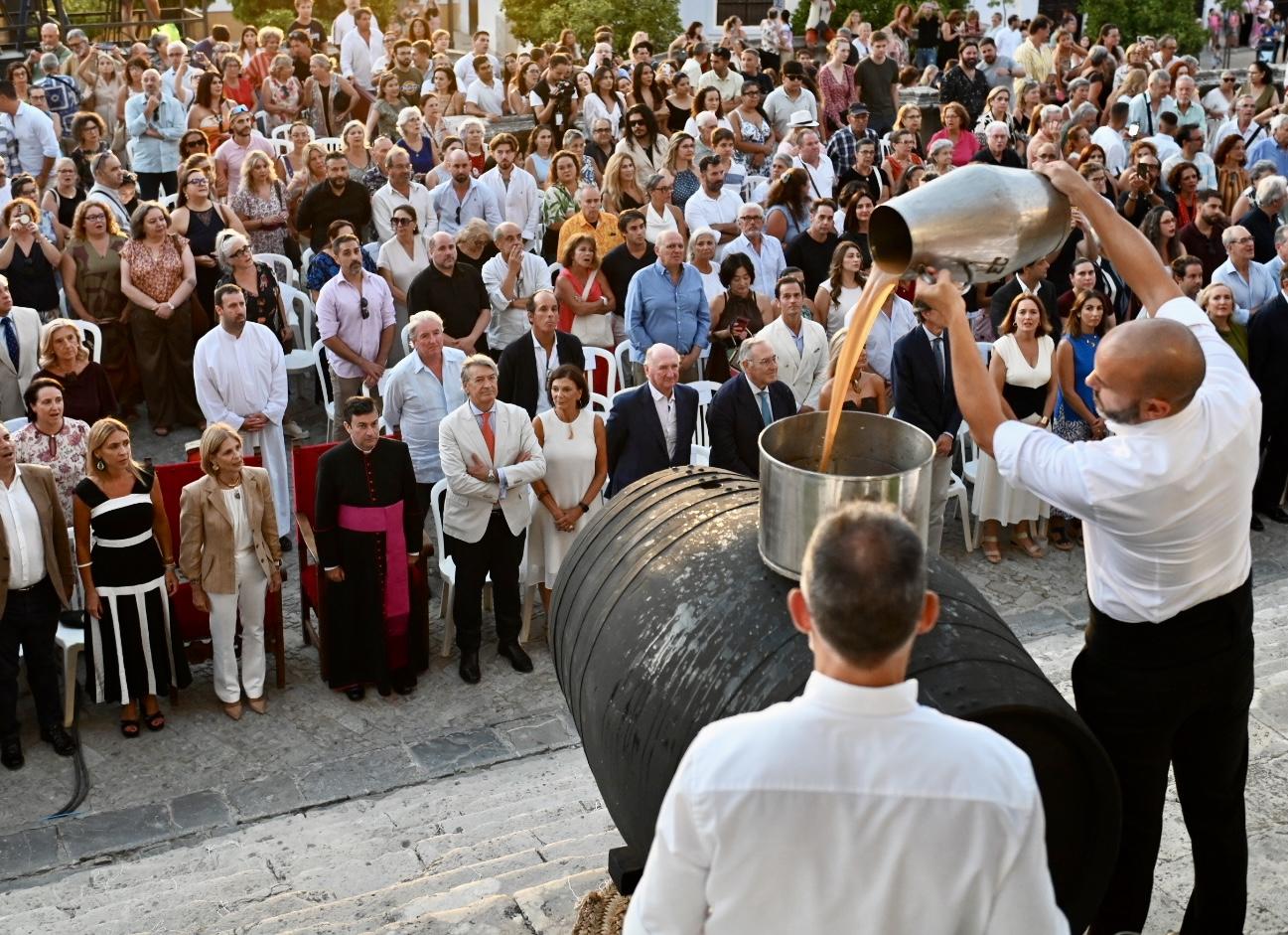 Las Fiestas de la Vendimia de Jerez 2026 arrancan con la tradicional Pisa de la Uva 